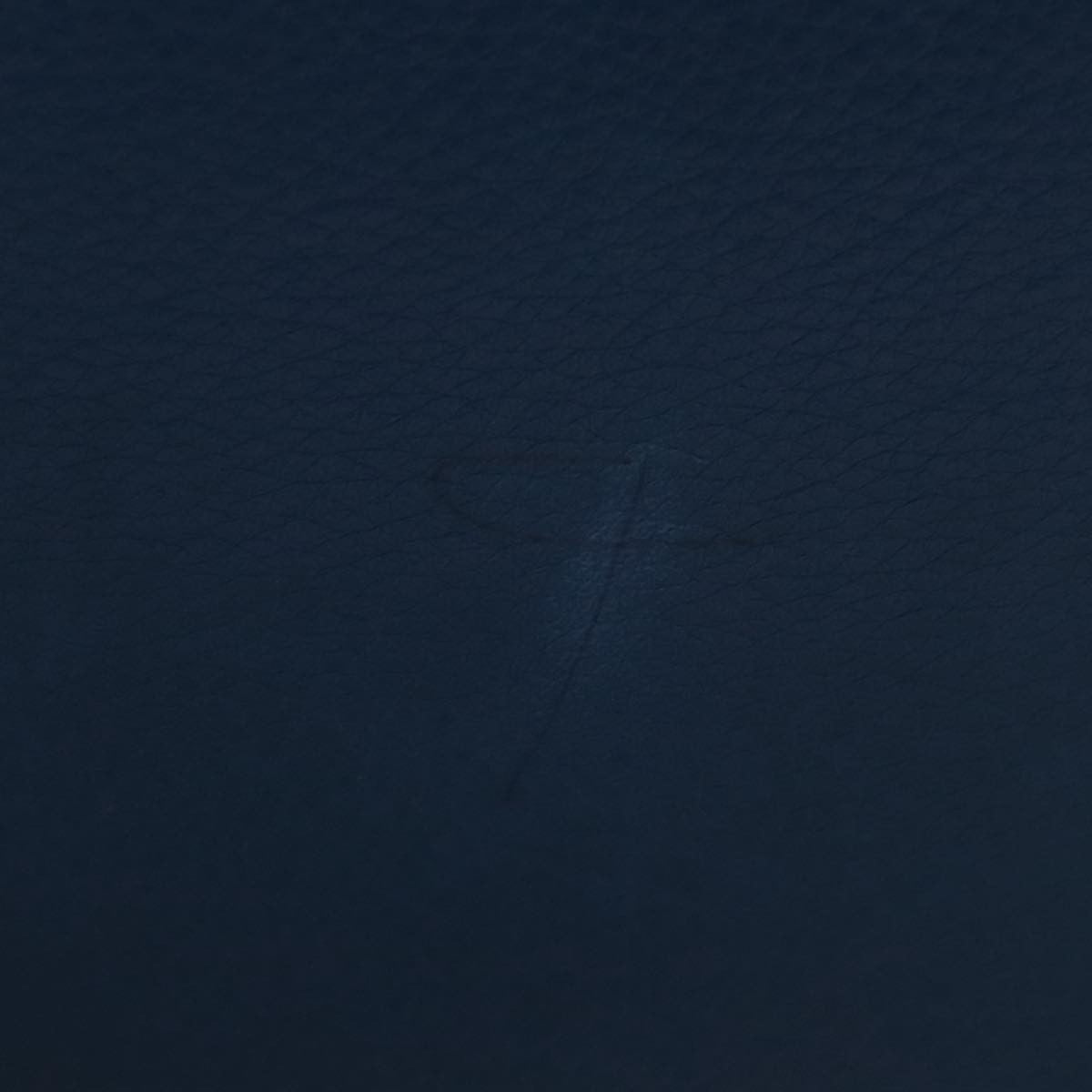 Christian Louboutin Trictrac Portfolio Bag Leather and Spiked Leather, BLUE, LEATHER, Handbag