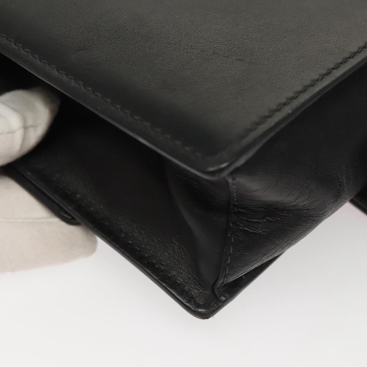 Prada Metal Ribbon Shoulder Bag City Calfskin, GRAY, LEATHER, Shoulder bag