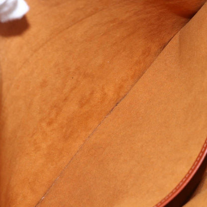 Louis Vuitton Lussac Handbag Epi Leather, BROWN, LEATHER, Shoulder bag