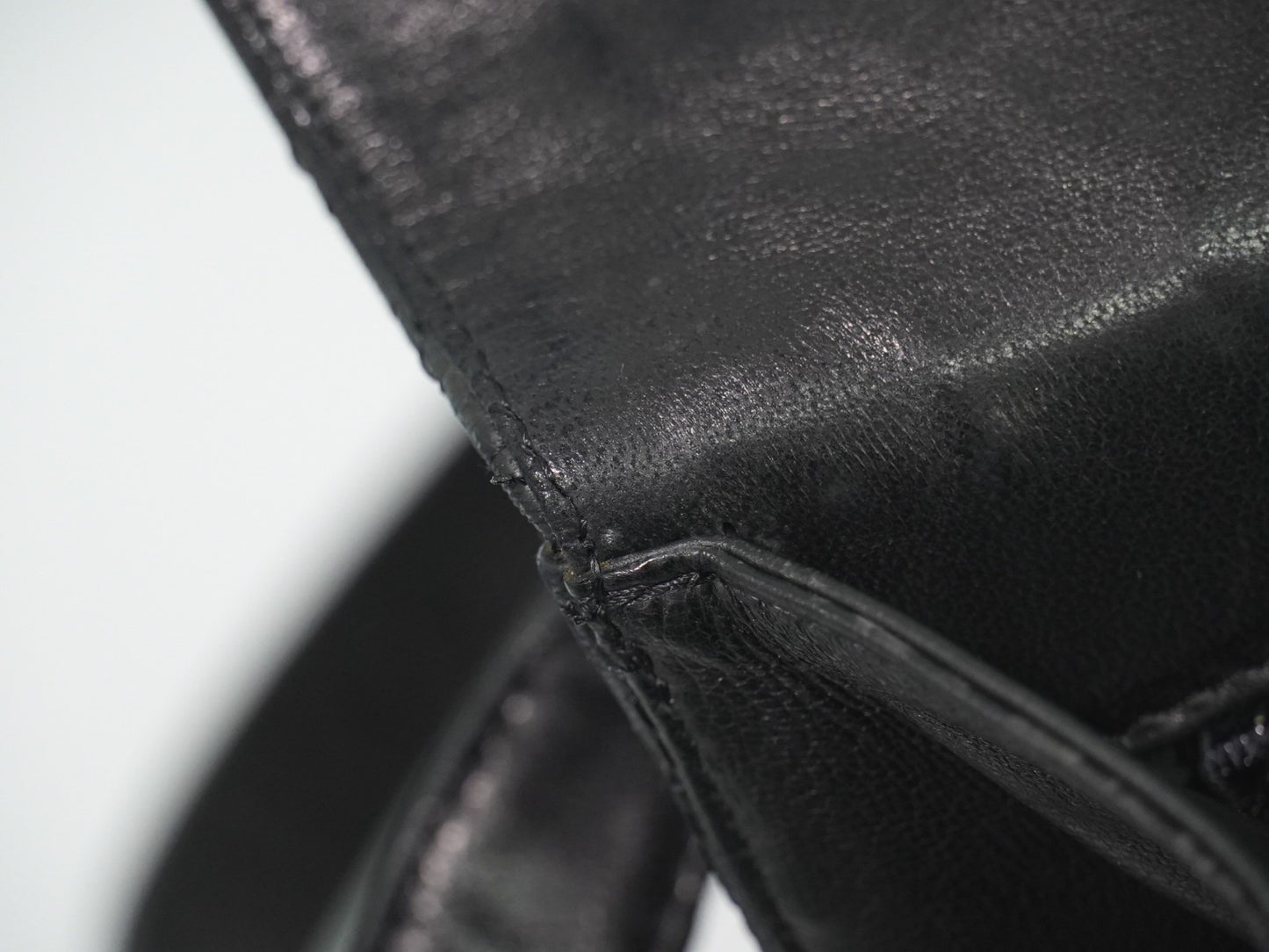 Bally Vintage Handbag Quilted Leather, BLACK, LEATHER, Handbag