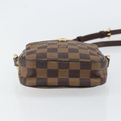 Louis Vuitton Rift Handbag Damier, BROWN, CANVAS, Shoulder bag