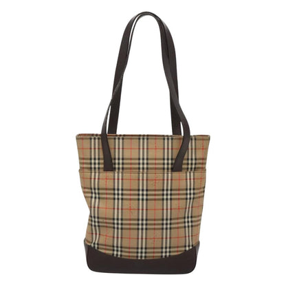 Burberry Nova Check Tote canvas check pattern, BEIGE, CANVAS, Tote bag