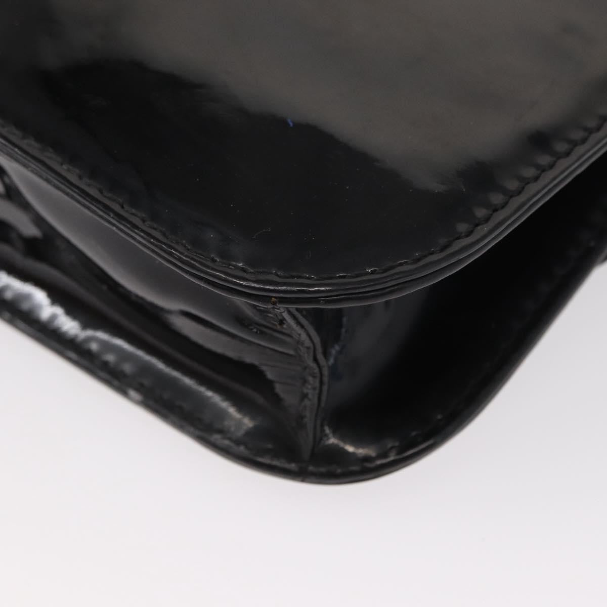 Valentino Garavani Glam Lock Shoulder Bag Patent, BLACK, PATENT_LEATHER, Shoulder bag