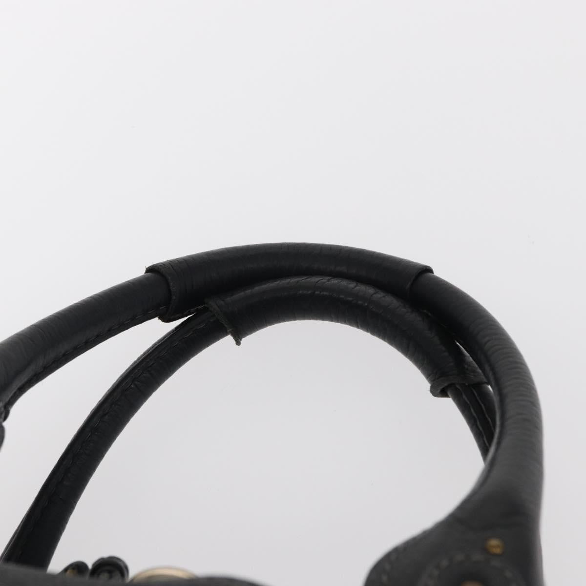 Chloe Pure Paddington Satchel Leather, BLACK, LEATHER, Handbag