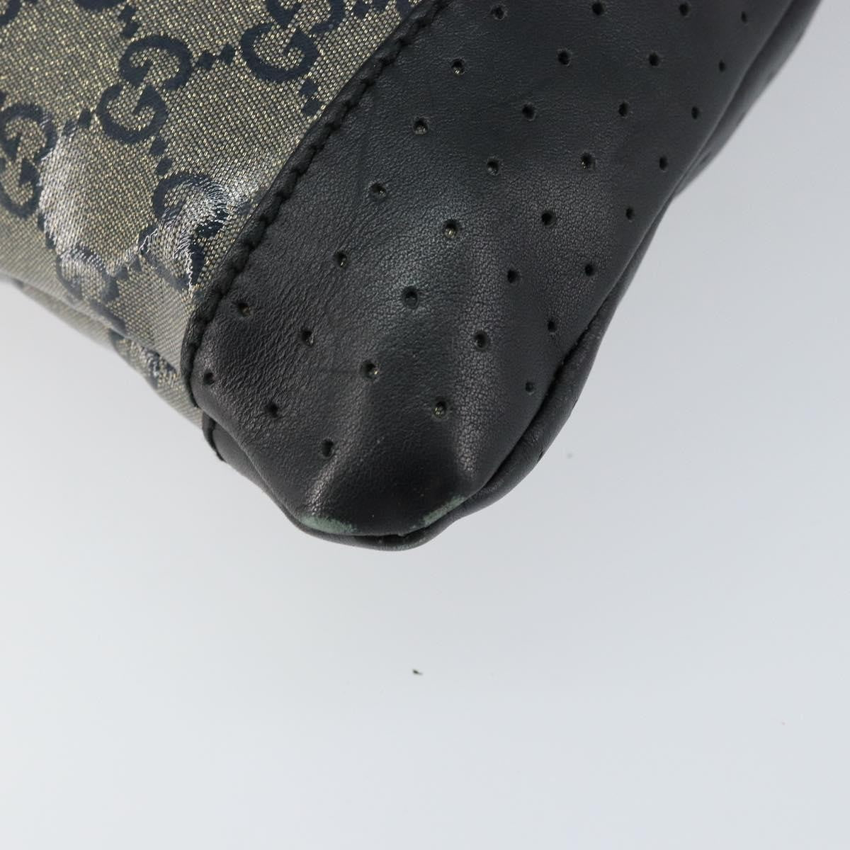 Gucci GG Canvas Bag Canvas, NAVY, CANVAS, Shoulder bag