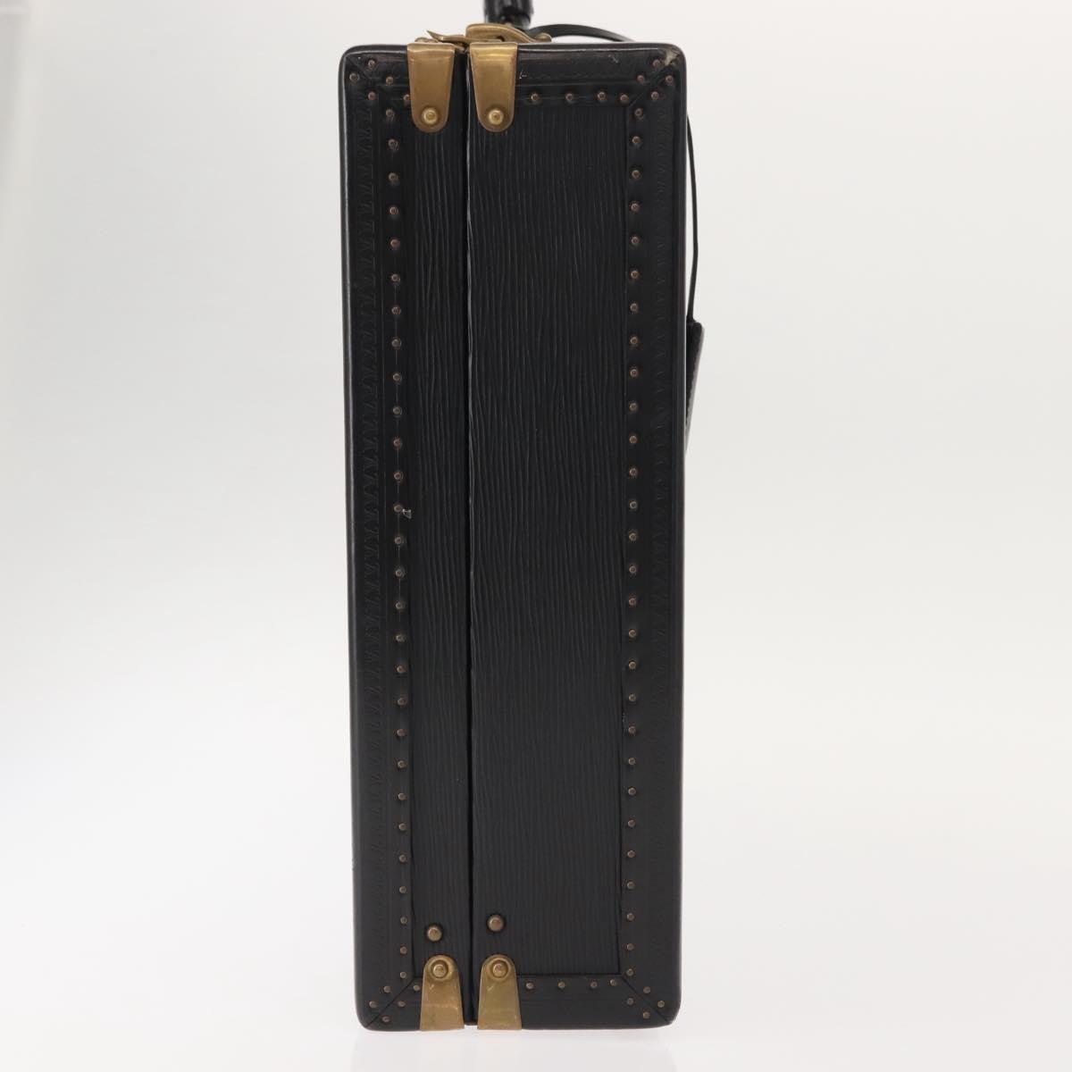 Louis Vuitton President Classeur Briefcase Epi Leather, BLACK, LEATHER, Briefcase