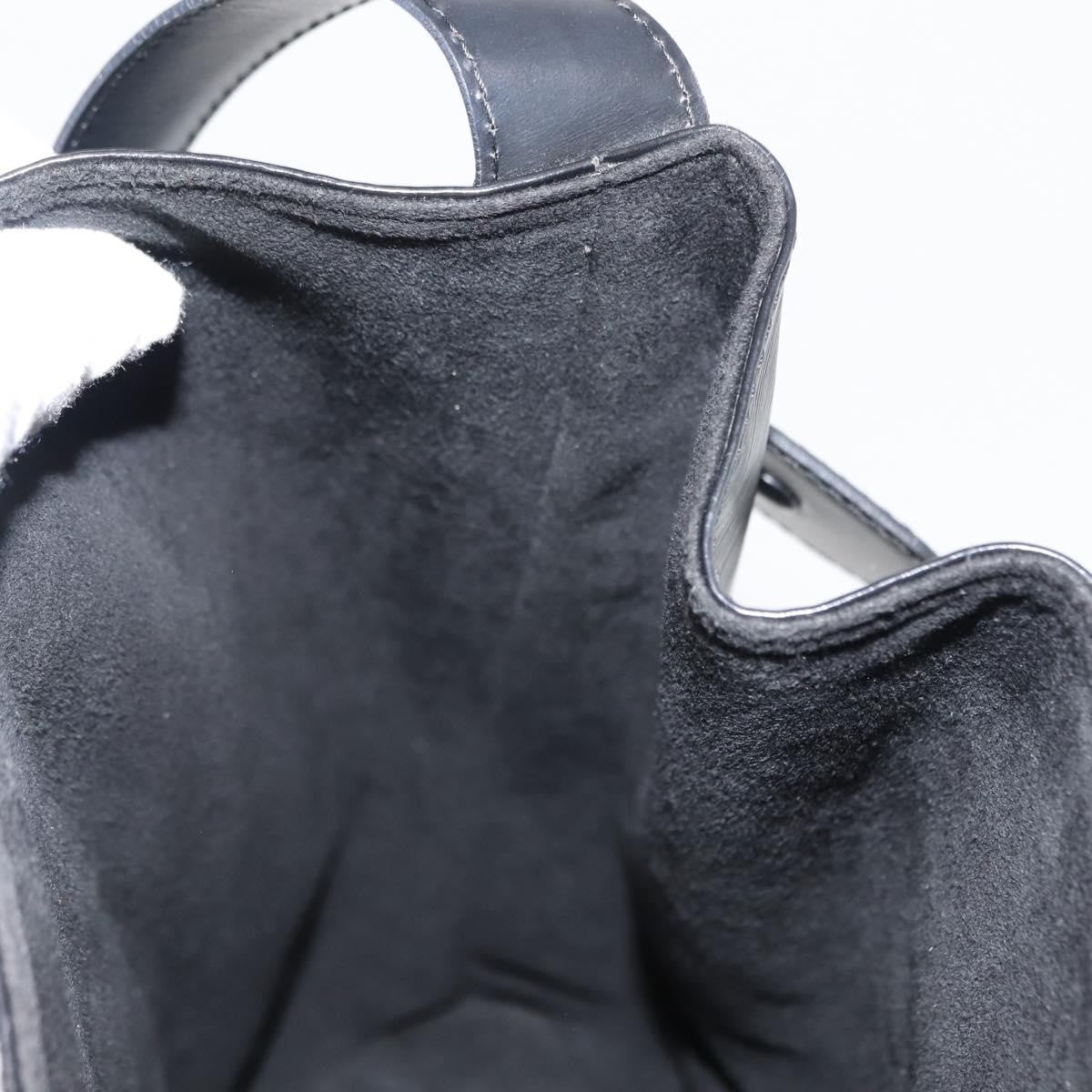 Louis Vuitton Vintage Sac d'Epaule Handbag Epi Leather, BLACK, LEATHER, Handbag