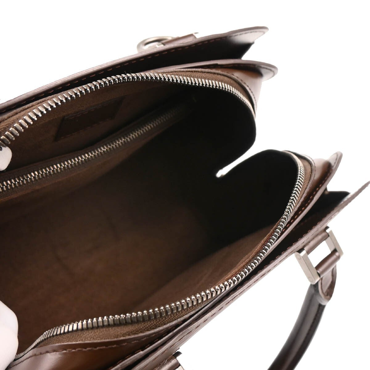 Louis Vuitton Pont Neuf Handbag Epi Leather, BROWN, LEATHER, Handbag