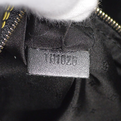 Louis Vuitton Suhali Lockit Handbag Leather, BLACK, LEATHER, Handbag