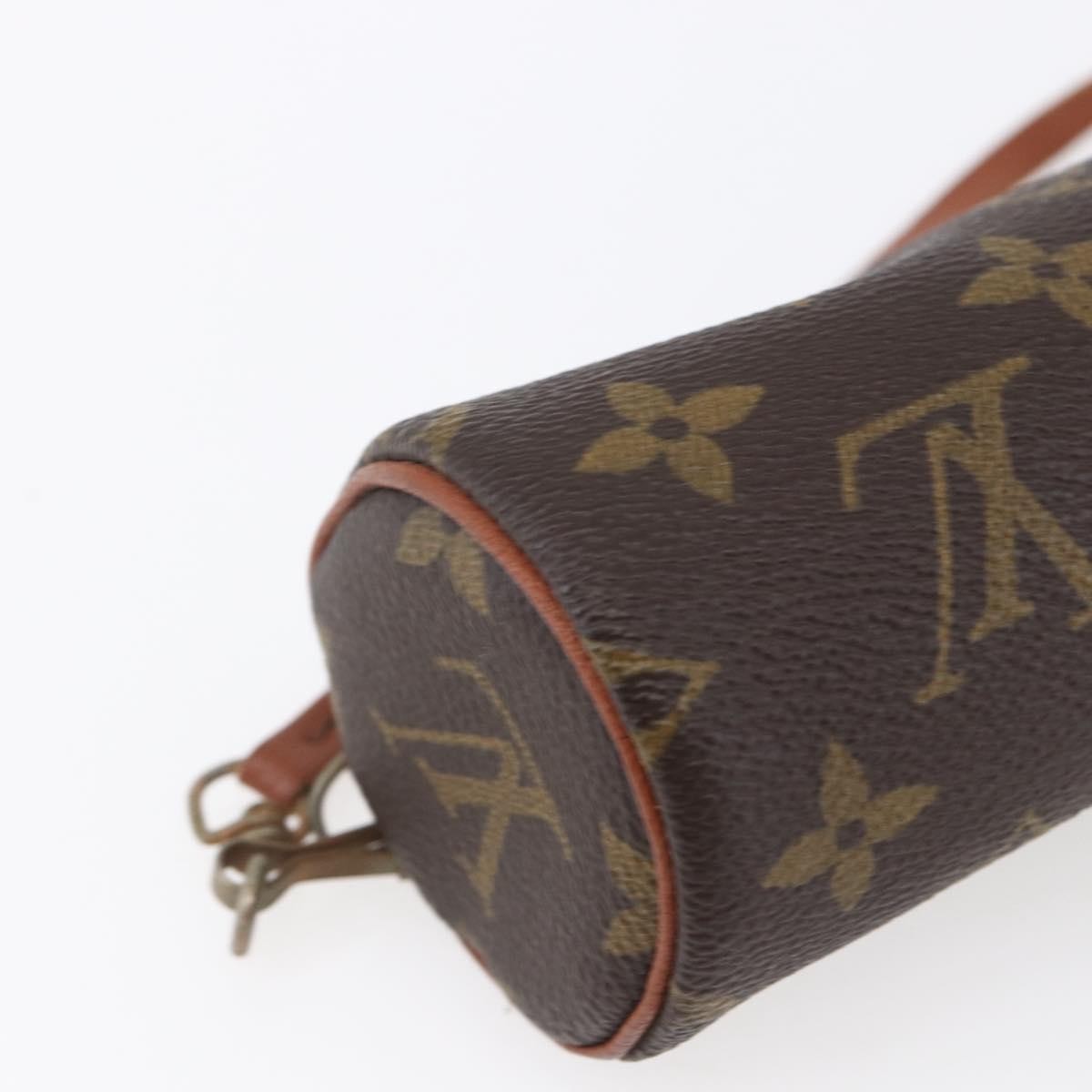 Louis Vuitton Papillon Pochette Monogram Canvas, BROWN, CANVAS, Clutche & pouche