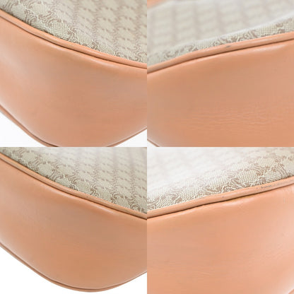 Celine Vintage Macadam Shoulder Bag Canvas and Leather, BROWN, CANVAS, Shoulder bag