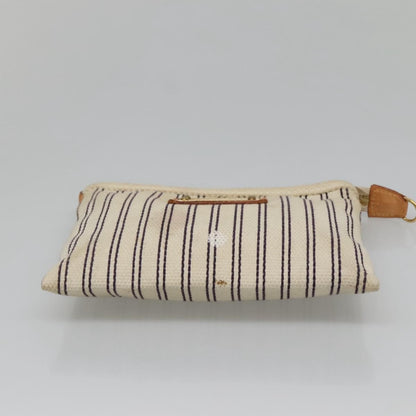 Louis Vuitton Antigua Pouch Canvas, WHITE, CANVAS, Clutche & pouche