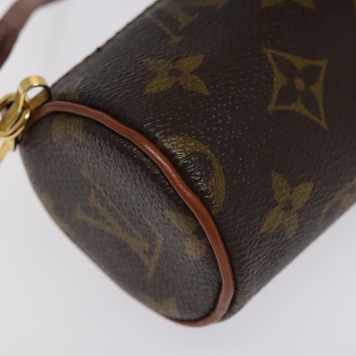 Louis Vuitton Papillon Pochette Monogram Canvas, BROWN, CANVAS, Handbag
