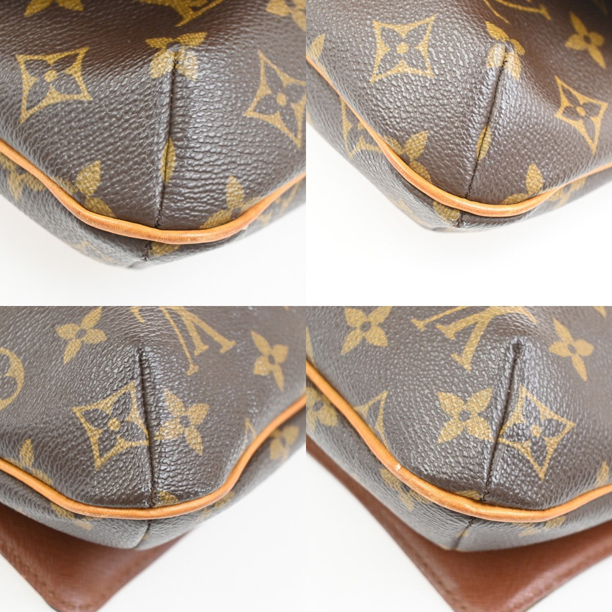 Louis Vuitton Musette Tango Handbag Monogram Canvas, Brown, Canvas, Shoulder Bag