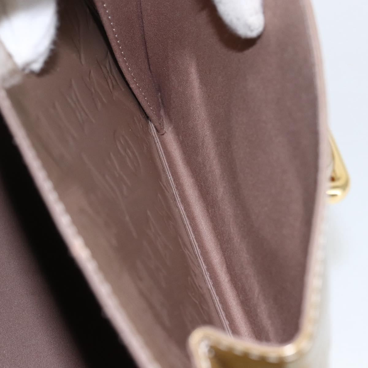 Louis Vuitton Mirada Handbag Monogram Vernis, BEIGE, PATENT_LEATHER, Handbag