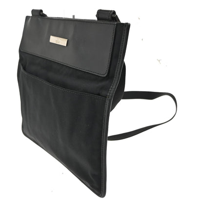 Gucci Vintage Shoulder Bag Nylon, BLACK, NYLON, Shoulder bag