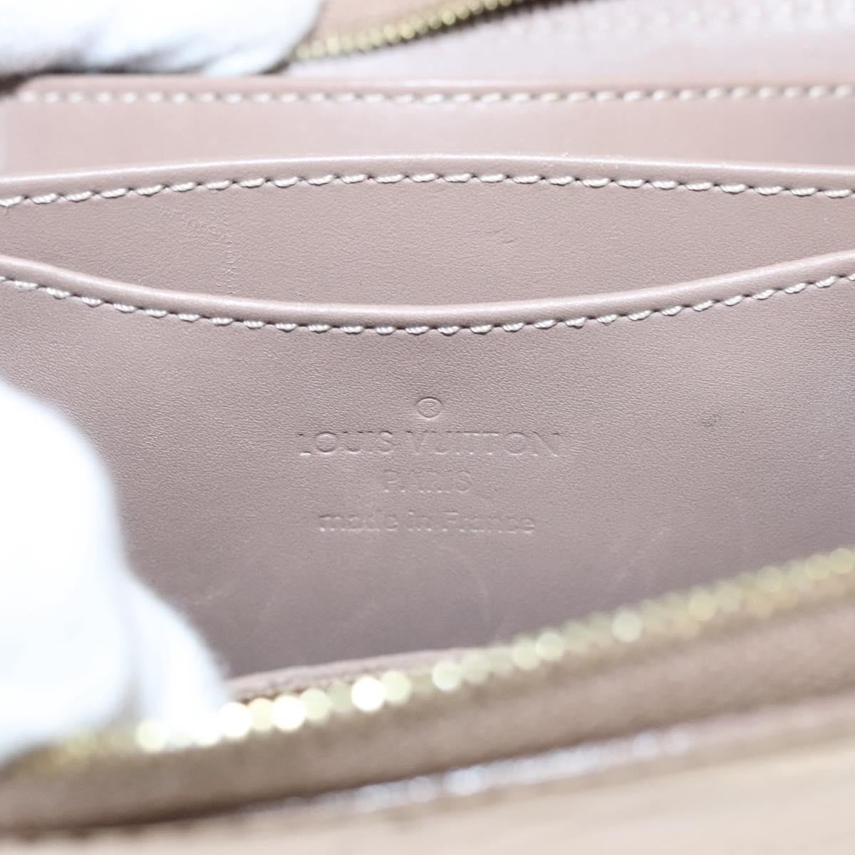 Louis Vuitton Porte-Monnaie Zippy Wallet Monogram Vernis, BEIGE, PATENT_LEATHER, Wallets