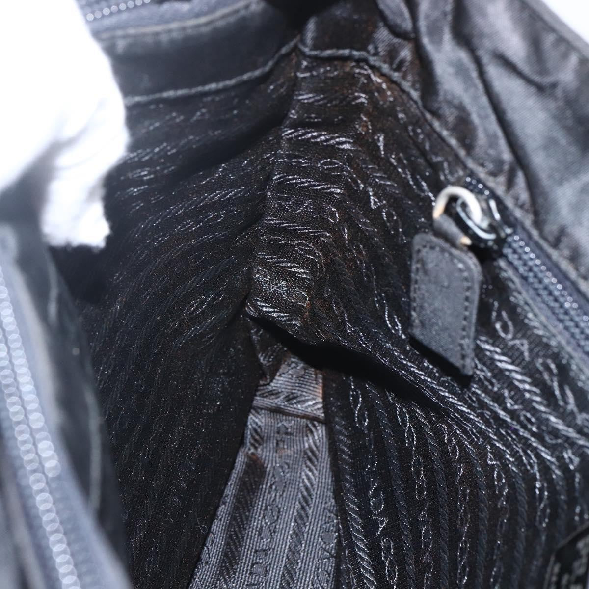 Prada Vintage Tote Tessuto, BLACK, NYLON, Tote bag