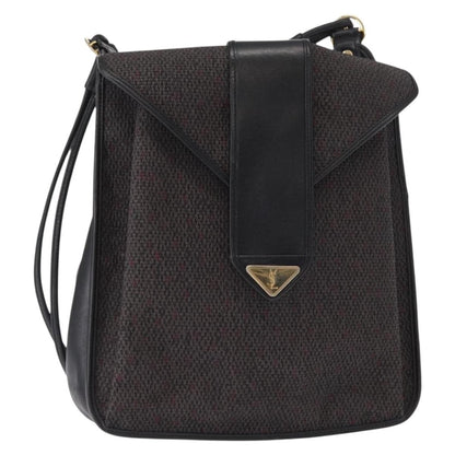 Saint Laurent Vintage Shoulder Bag PVC Leather, GRAY, PVC, Shoulder bag