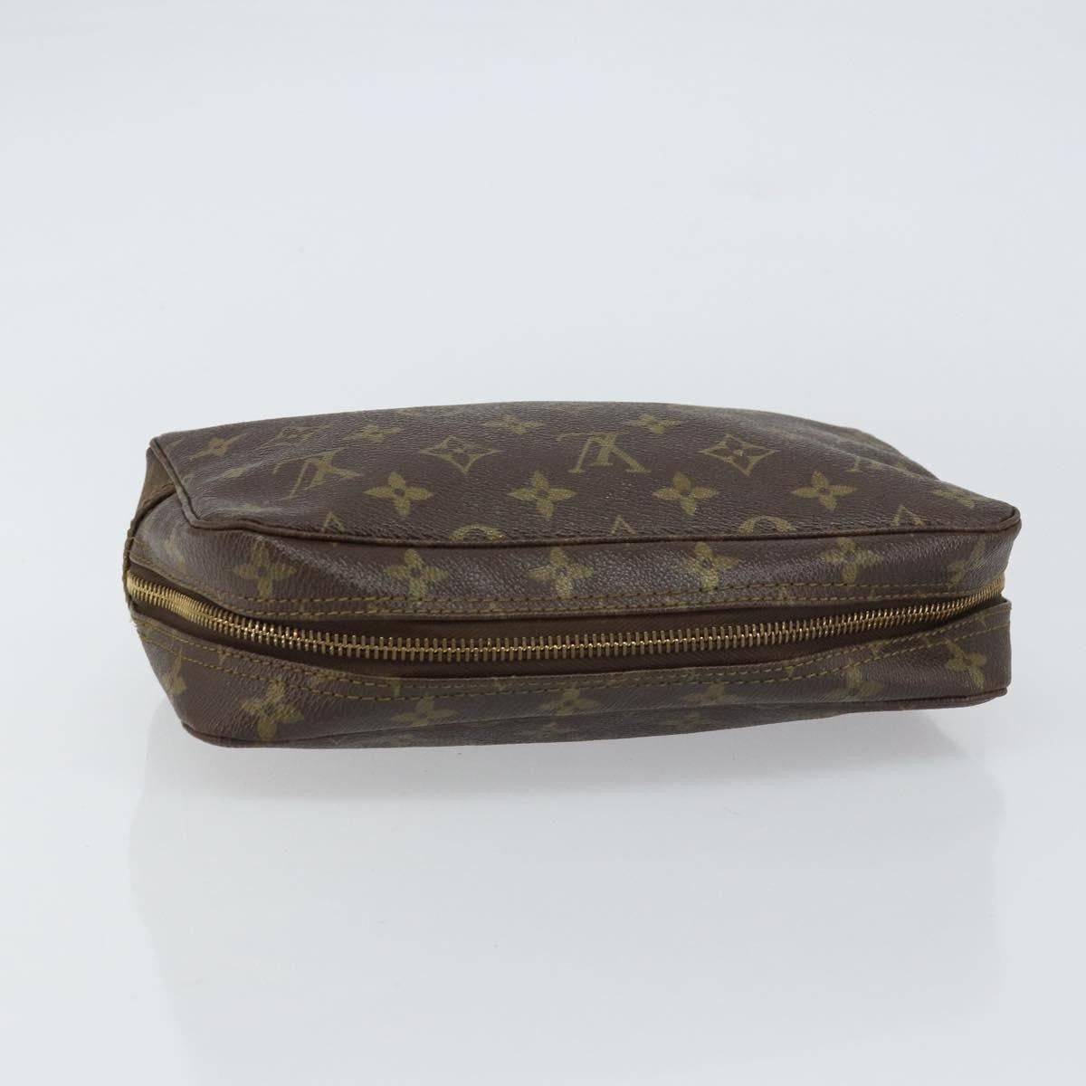 Louis Vuitton Trousse Toilette Monogram Canvas, BROWN, CANVAS, Clutche & pouche