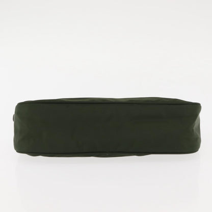 Prada Pochette Shoulder Bag Tessuto, KHAKI, NYLON, Clutche & pouche