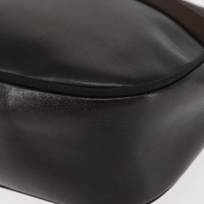 Salvatore Ferragamo Vara Bow camera Shoulder Bag Leather, BROWN, LEATHER, Shoulder bag