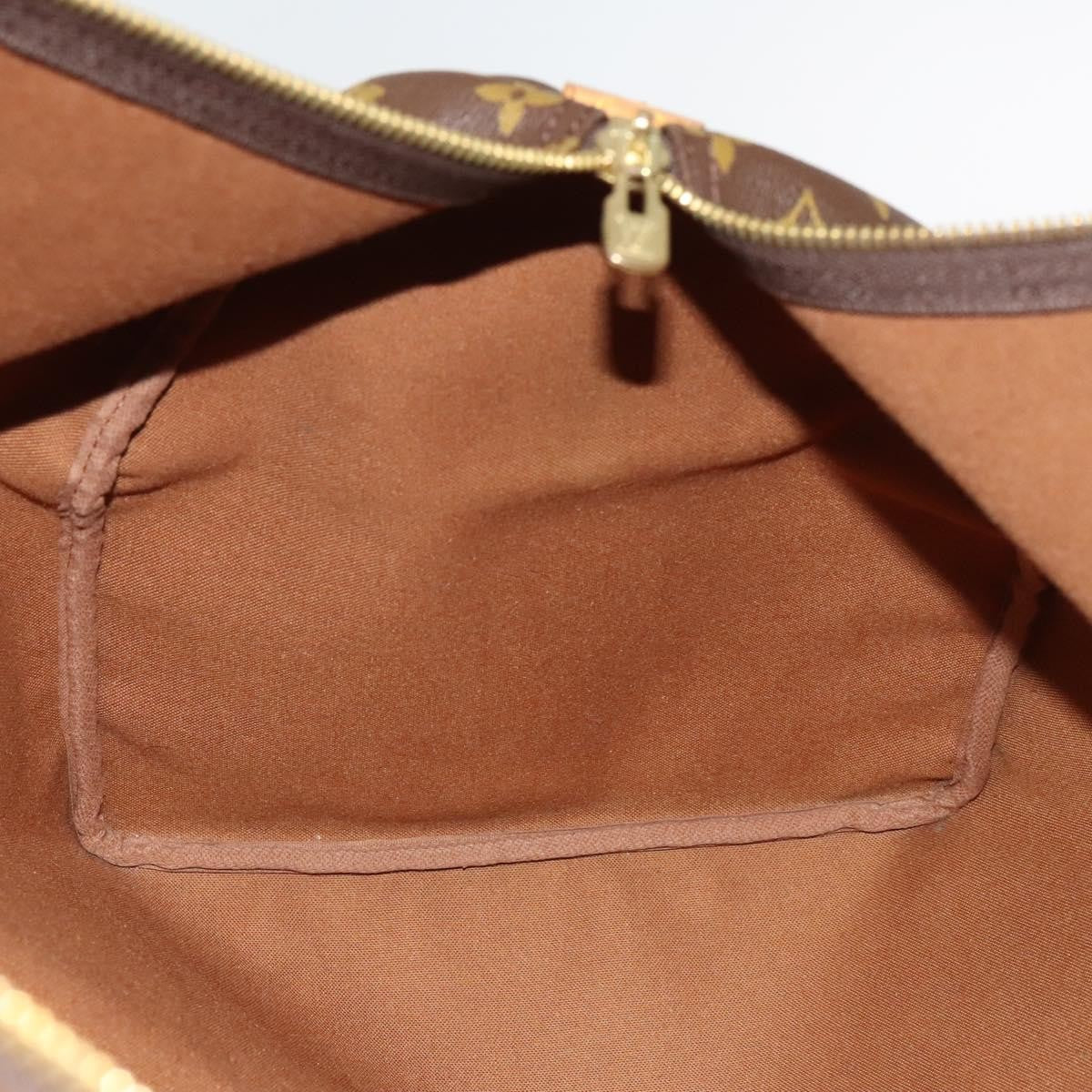 Louis Vuitton Keepall Bag Monogram Canvas, BROWN, CANVAS, Travel bag