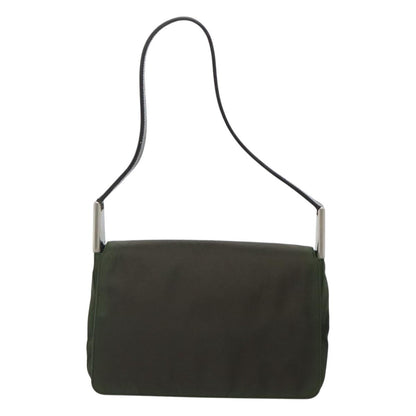 Prada Vintage Shoulder Bag Tessuto, KHAKI, NYLON, Shoulder bag