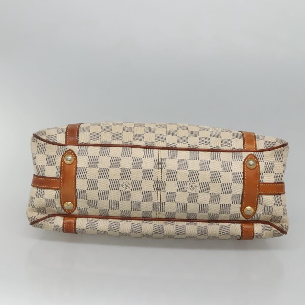 Louis Vuitton Stresa Handbag Damier, WHITE, CANVAS, Tote bag