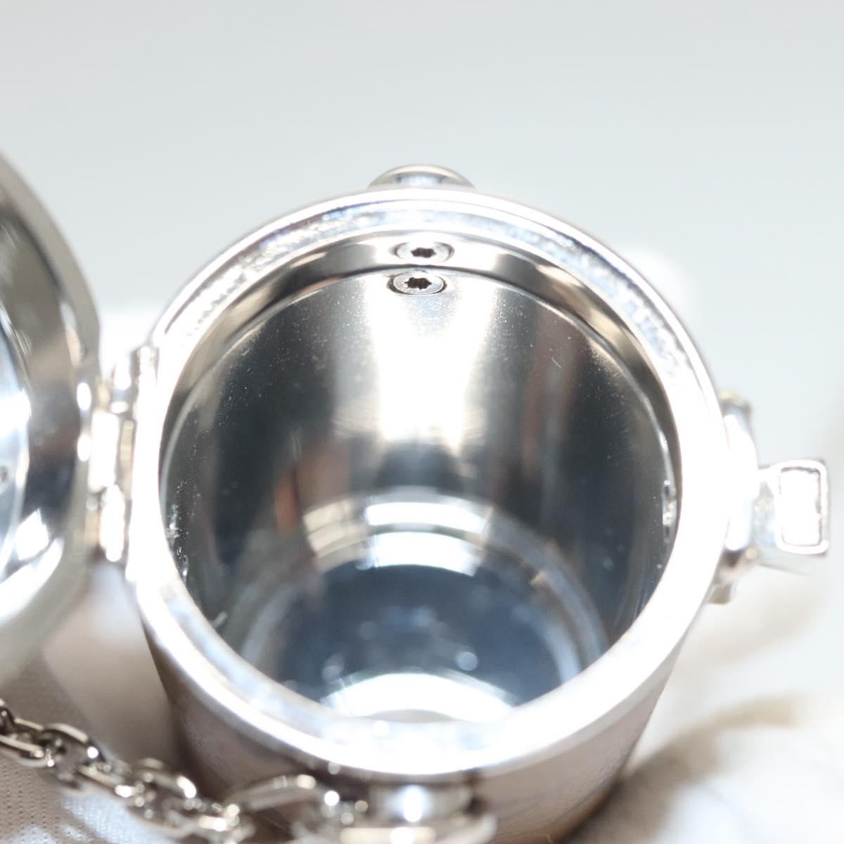 Louis Vuitton Lipstick Case on Chain Monogram Canvas, BROWN, CANVAS, Clutche & pouche