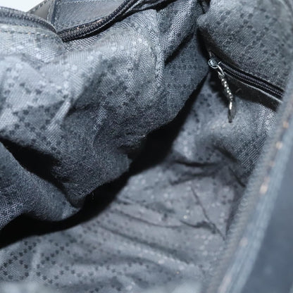 Gucci Vintage Bamboo Handle Bag Nylon, BLACK, NYLON, Handbag