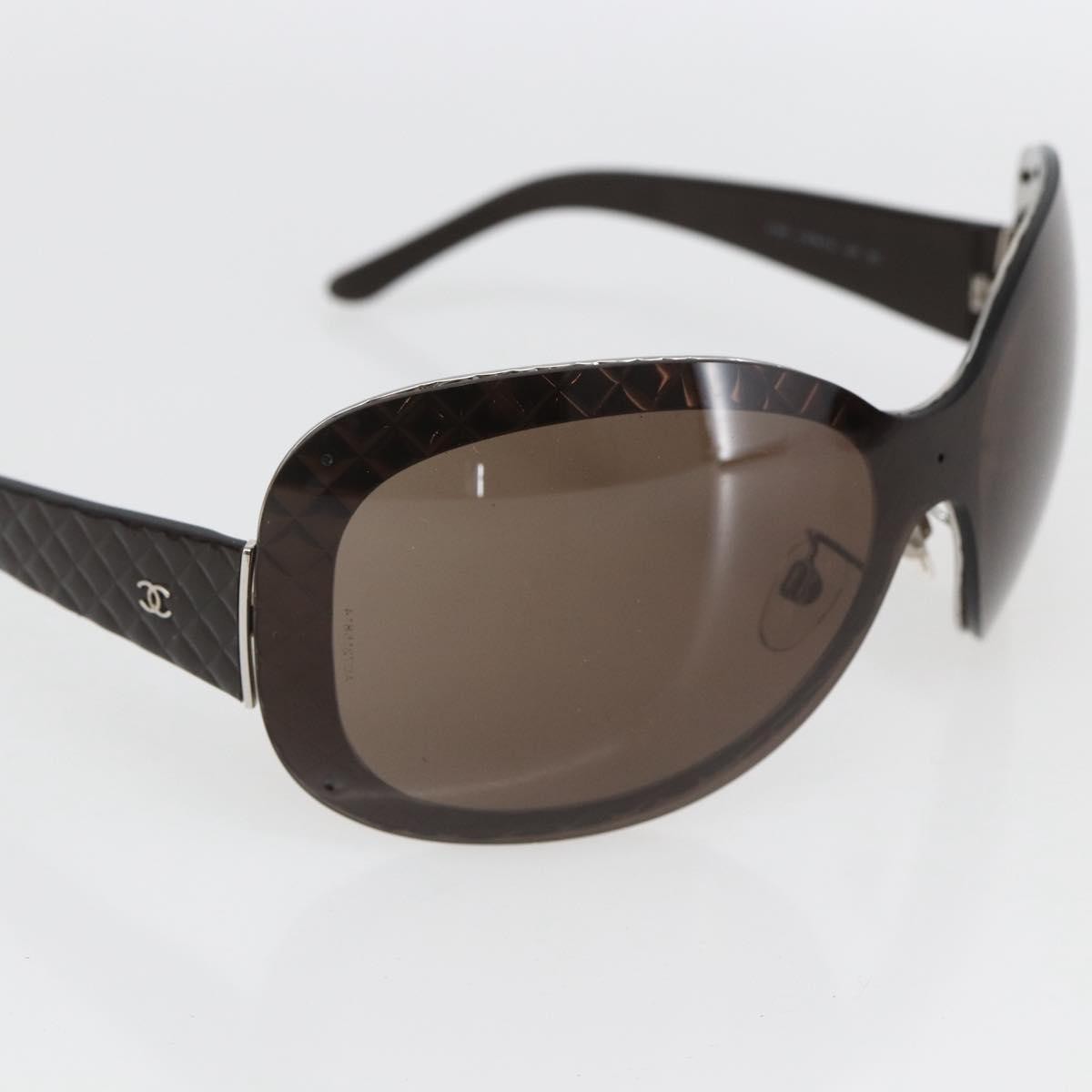 Chanel Logo CC Sunglasses Plastic, Brown, Plastic, Sunglasses
