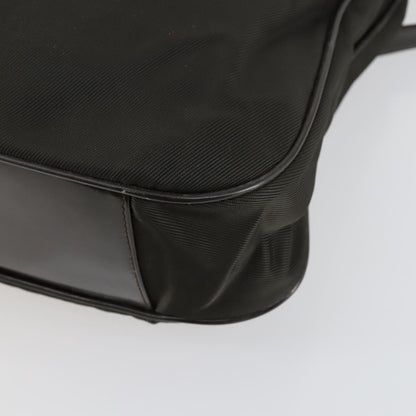 Gucci Vintage Bamboo Handle Bag Nylon, BROWN, NYLON, Handbag