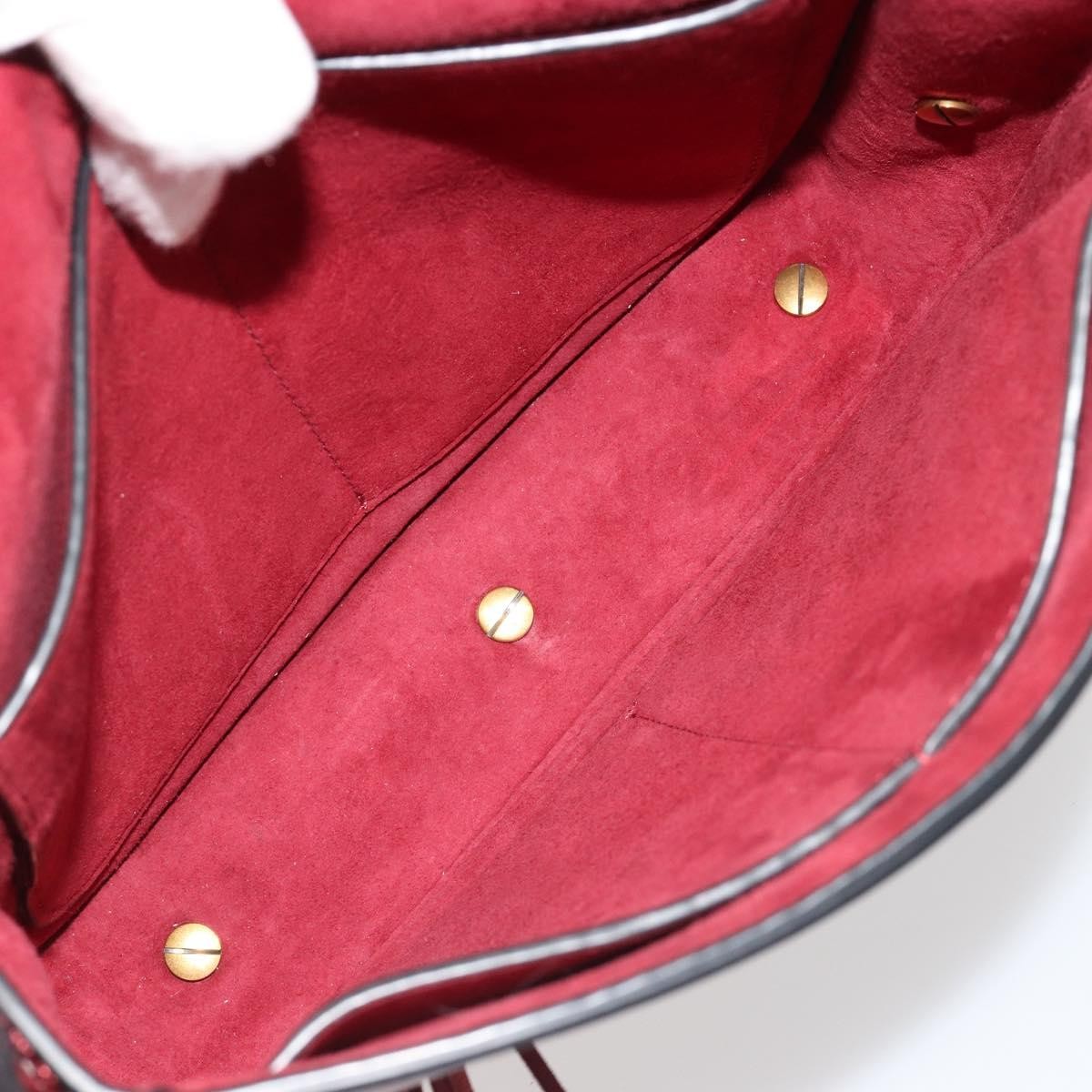 Christian Dior Diorodeo Flap Bag Leather, Red, Leather, Shoulder Bag
