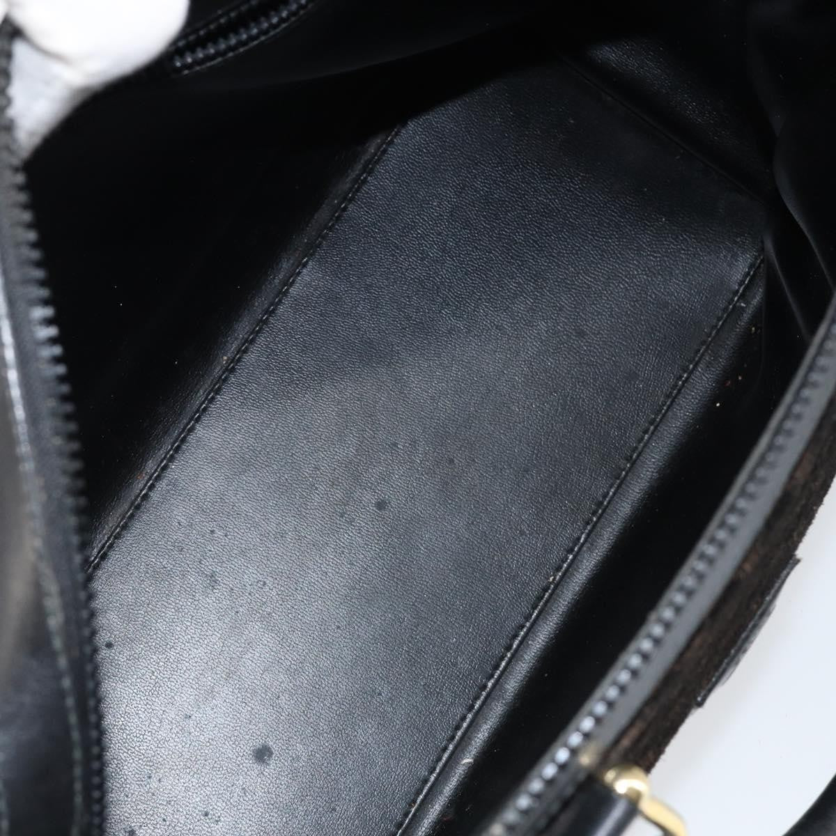 Celine Vintage Macadam Handbag C Macadam Suede, BLACK, SUEDE, Handbag