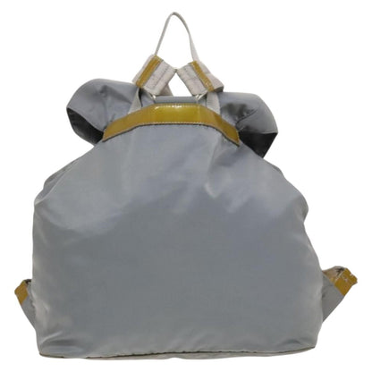 Prada Double Front Pocket Backpack Tessuto, BLUE, NYLON, Backpack