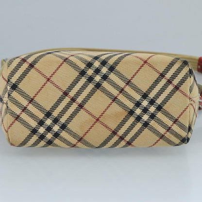 Burberry Shoulder Bag Nova Check Canvas, BEIGE, CANVAS, Shoulder bag