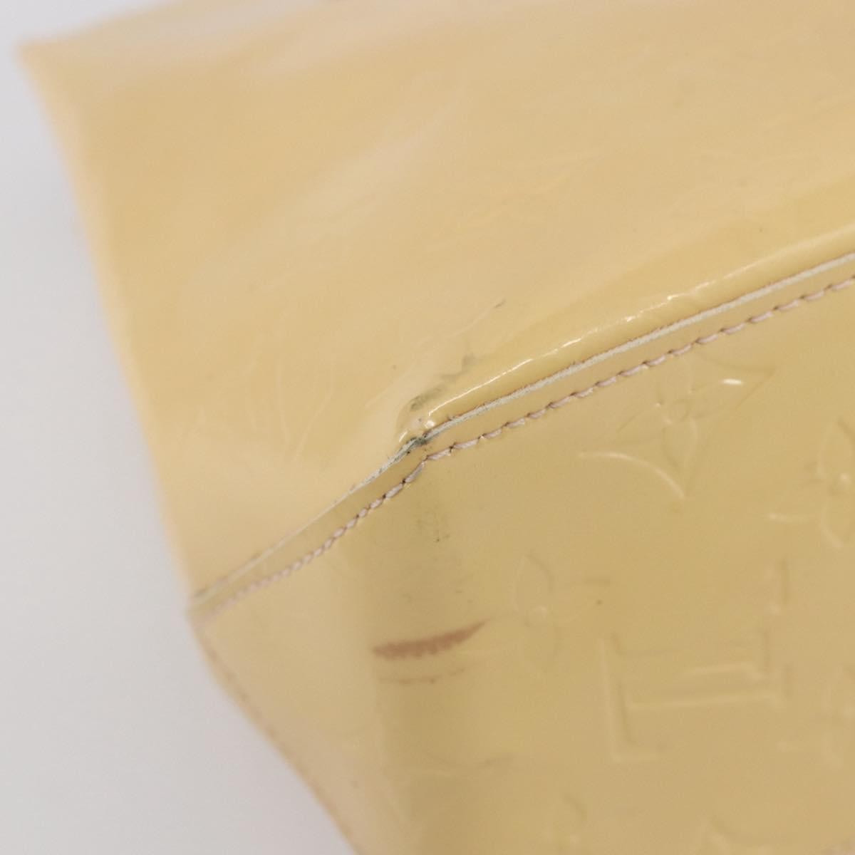 Louis Vuitton Reade Handbag Monogram Vernis, BEIGE, PATENT_LEATHER, Handbag