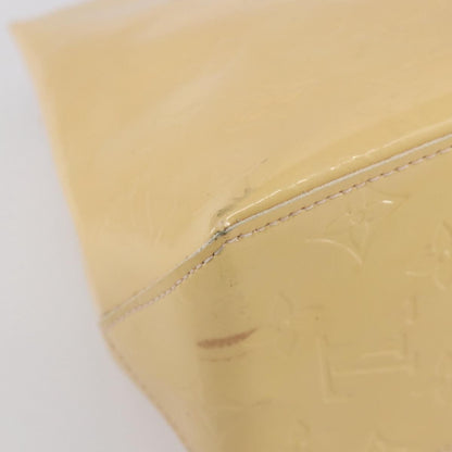 Louis Vuitton Reade Handbag Monogram Vernis, BEIGE, PATENT_LEATHER, Handbag
