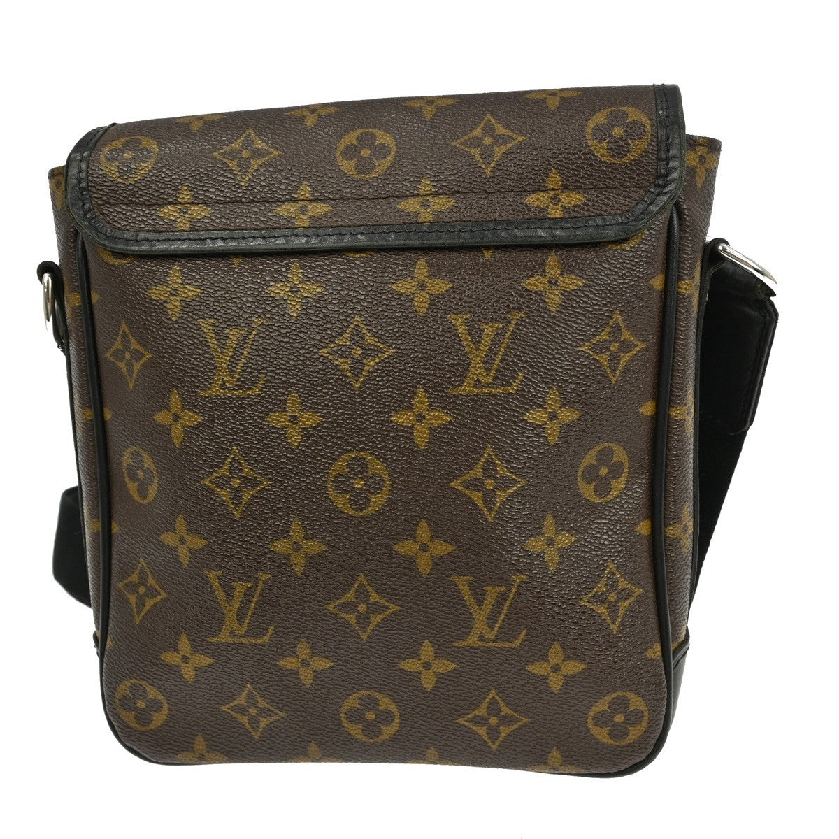 Louis Vuitton Bass Messenger Bag Macassar Monogram Canvas, BROWN, CANVAS, Shoulder bag