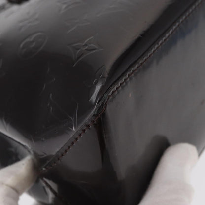 Louis Vuitton Wilshire Handbag Monogram Vernis, BURGUNDY, PATENT_LEATHER, Handbag