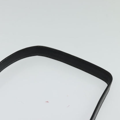 Gucci Vintage double G logo shoulder bag Leather, BLACK, LEATHER, Shoulder bag