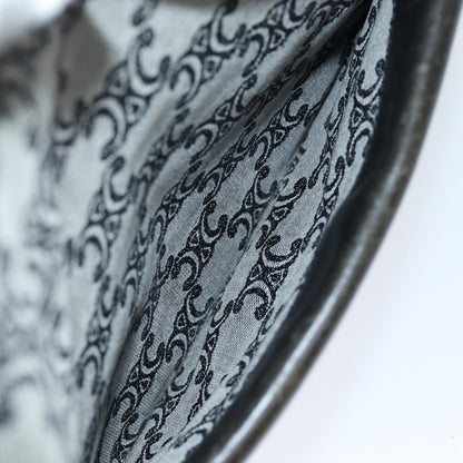 Celine Vintage Triomphe Shoulder Bag Canvas, GRAY, CANVAS, Shoulder bag