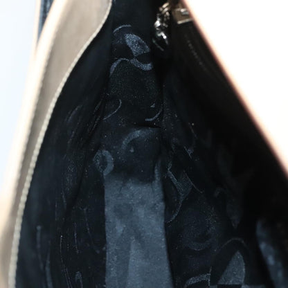 Salvatore Ferragamo Gancini Shoulder Bag Patent Leather, BEIGE, PATENT_LEATHER, Shoulder bag