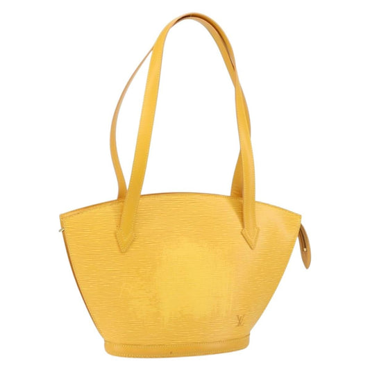 Louis Vuitton Saint Jacques Handbag Epi Leather, YELLOW, LEATHER, Shoulder bag