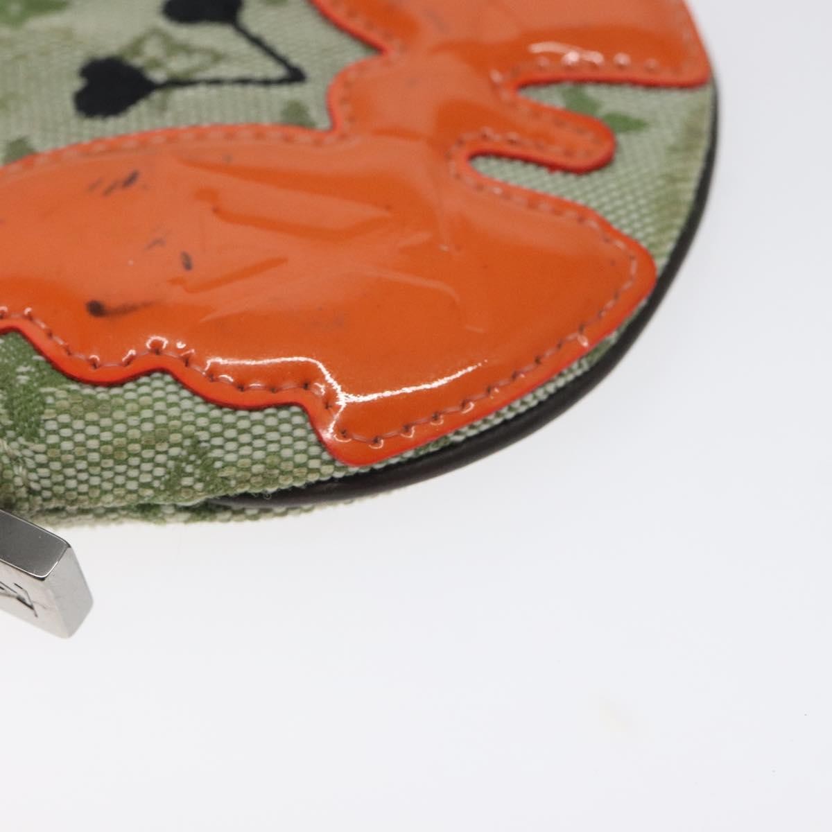 Louis Vuitton Round Coin Purse Mini Lin, KHAKI, CANVAS, Wallets