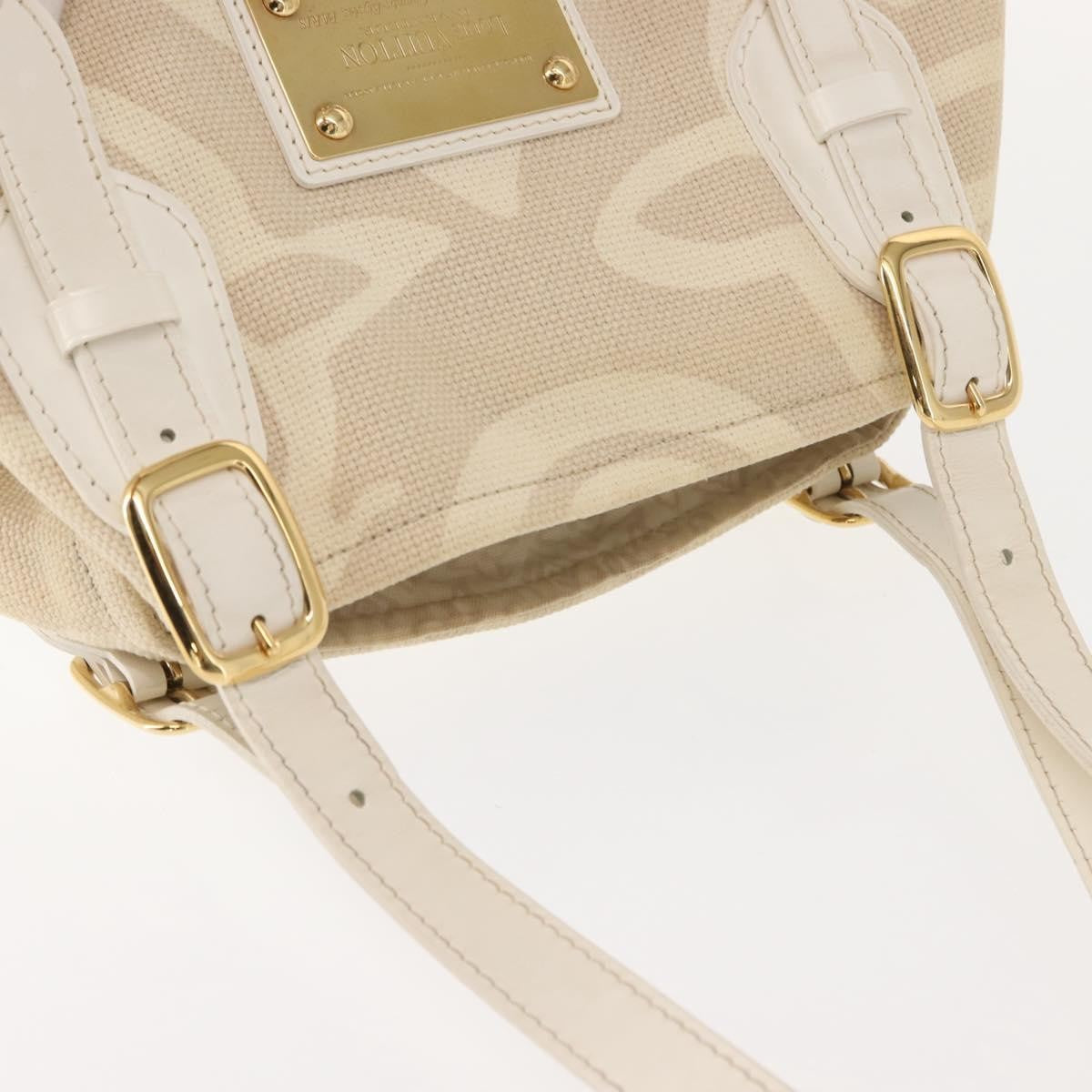 Louis Vuitton Tahitienne Cabas Canvas, BEIGE, CANVAS, Tote bag
