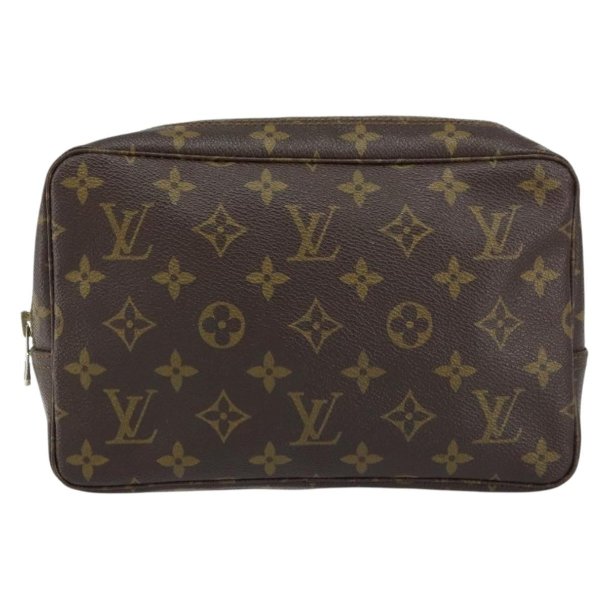 Louis Vuitton Trousse Toilette Monogram Canvas, BROWN, CANVAS, Clutche & pouche