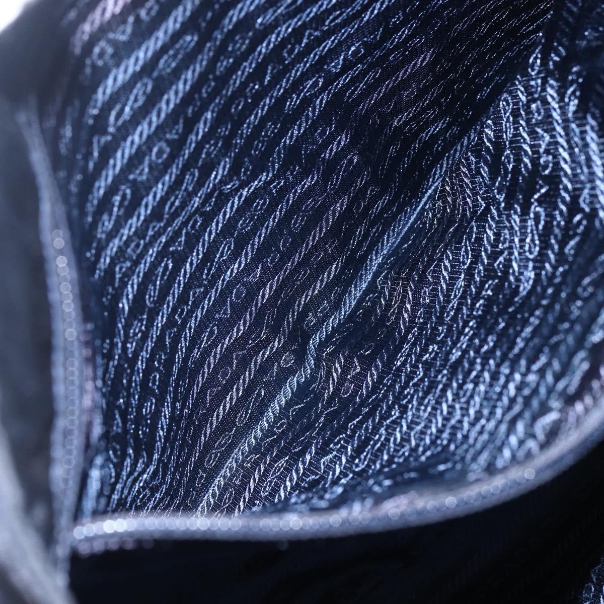 Prada Front Pocket Zip Tote Tessuto, BLACK, NYLON, Tote bag