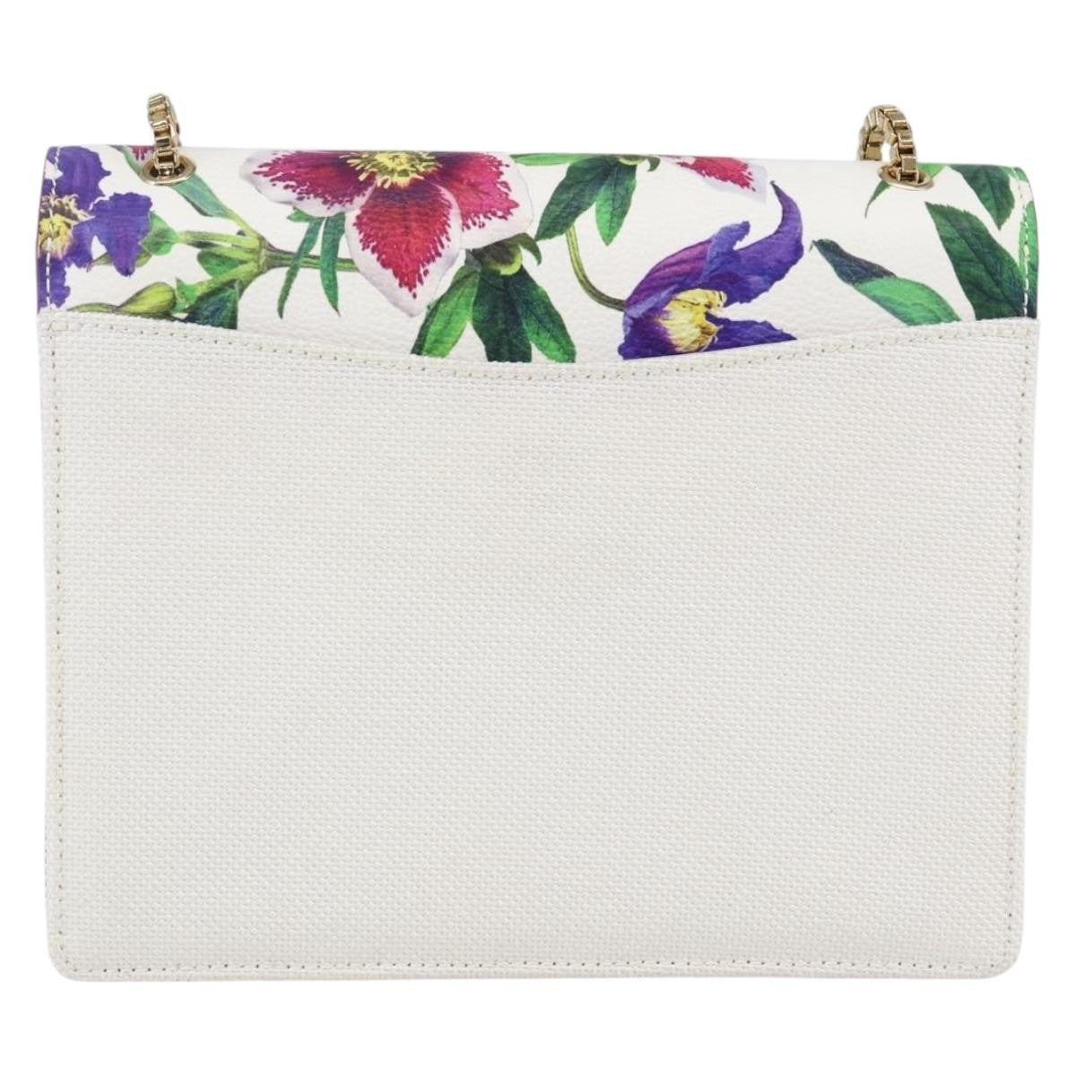 Salvatore Ferragamo Vintage Gancini Chain Shoulder Bag Canvas, MULTICOLOUR, CANVAS, Shoulder bag